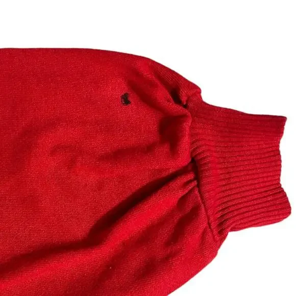 VTG Caribe Sportswear Grand Canyon Graphic Colorblock Sweatshirt Red Gray Sz XL - Picture 4 of 11